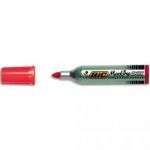 BIC MARQUEUR PERMANENT POINTE OGIVE CORPS MÉTAL ENCRE ROUGE INDÉLÉBILE ONYX MARKER 1482