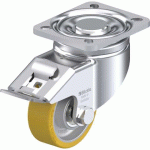 BLICKLE - ROULETTE PIVOTANTE À FREIN Ø 80MM BANDAGE POLYURÉTHANE PU 200KG - LH-ALTH 80K-FI