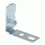 EQUERRE DE FIXATION AVEC BOULON POUR PROFIL HORIZONTAL GOLA-E- 1 PIÈCE(S) EMUCA