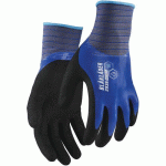 GANTS DE MANUTENTION DE TRAVAIL ENDUIT DE NITRILE - BLEU - 10 - BLAKLADER