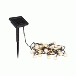 GUIRLANDE SOLAIRE 30 AMPOULES LED - IP44 - 3000 K - 3,9 M - SOALA PAULMANN