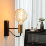 LUCANDE E27 3,8 W AMPOULE GLOBE LED G125 1 800 K AMBRE X2