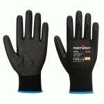 PORTWEST A355 GANT POUR ÉCRAN TACTILE EN MOUSSE NITRILE - NPR15 NOIR - TAILLE XL - LOT DE 12 PAIRES