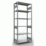 RAYONNAGE LÉGER DÉPART EASY-FIX - SIMPLE FACE-2500X1000X-500 - SCHULTE