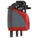 SAM OUTILLAGE-RATELIER DE 9 CLES MALES TORX 8 A 40- 66-R9A