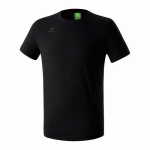 T-SHIRT TEAMSPORT - ERIMA - CASUAL BASIC NOIR