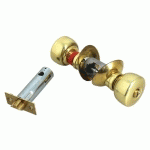 SERRURE TUBULAIRE V6526 AXE 63,5MM BOUTON TULIPE INOX - VACHETTE - 19299000