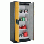 ARMOIRE SÉCURITÉ Q-PEGASUS-90 Q90.195.090.WDAC GRIS/JAUNE - ASECOS