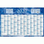 CALENDRIER ANNUEL BOUCHUT GRANDRÉMY 1 AN PAR PAGE 2021  2020 BLEU OU ROUGE