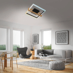 BRILONER PLAFONNIER LED 3768015 CCT AVEC TÉLÉCOMMANDE