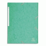 CHEMISE 3 RABATS ET ÉLASTIQUE MONOBLOC, CARTE LUSTRÉE 5/10E VERT CLAIR, ÉLASTIQUE FIXÉ DEVANT - LOT DE 10