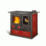 CUISINIÈRE À BOIS 8,2 KW-N - ROSA REVERSE 2.0 LIBERTY BORDEAUX LA NORDICA EXTRAFLAME