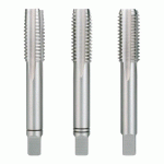 JEU DE 3 TARAUDS À MAIN EN ACIER AU COBALT HSSE-CO5 - SÉRIE 230 - M 4X0,7 230040E RUKO