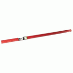 LOT DE 12 - NAPPE EN ROULEAU PAPIER DAMASSÉ - 6X1,18M - ROUGE