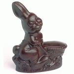 MATFER - PLAQUE 2 LAPINS CORBEILLE COPOLYESTER- 382015
