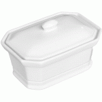 SECRET DE GOURMET - TERRINE FOIE GRAS CÉRAMIQUE BLANC