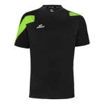 TEE-SHIRT ACTION - ELDERA - NOIR/PISTACHE