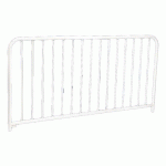 BARRIÈRE À BARREAUX 2 M - GALVA BLANC 9010 - PROCITY