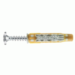CHEVILLE UNIVERSELLE BIMATIÈRE COLORTECH AVEC VIS TÊTE PLATE - 5X30 - B100 SPIT
