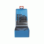 COFFRET 25 FORETS MÉTAUX ET INOX HSS COBALT 5% - QUEUE CYLINDRIQUE - Ø1 À 13MM AMAYA