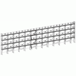 ÉCHAFAUDAGE FAÇADIER DUO-45+ - LOT 810 M2