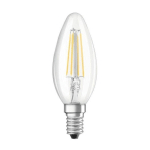 OSRAM - LAMPE LED AMBIENTE LUX FLAMME À FILAMENT E14 - CLAIR