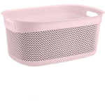 GRAND PANIER RECTANGULAIRE 33 LITRES 7HOUSE ROSE