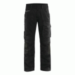 PANTALON DE TRAVAIL SERVICES STRETCH NOIR/GRIS FONCÉ TAILLE 62C - BLAKLADER