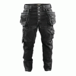 PANTALON DE TRAVAIL X1900 ARTISAN CORDURA® DENIM STRETCH TAILLE 40 - BLAKLADER
