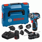 PERCEUSE VISSEUSE SANS FIL GSR 12V-35FC + 2 BATTERIES 3,0AH - 06019H3008 BOSCH