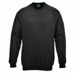 PORTWEST FR12 SWEATSHIRT MODAFLAME NOIR - TAILLE 4XL