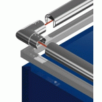 RACCORD MAIN COURANTE - ANGLE 90°- ROND - DIAMÈTRE 42,4 MM - INOX 316 DESIGN PRODUCTION