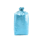 SACS POUBELLE DÉCHETS COURANTS BLEUS TRANSLUCIDES 50 L, LOT DE 250