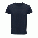 TEE-SHIRT PERSONNALISABLE COTON ORGANIQUE BIO JERSEY 150 FRENCH MARINE