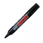 UNIBALL MARQUEUR PERMANENT PTE OGIVE CORPS PLASTIQUE ENCRE PIGMENTÉE À BASE D'EAU NOIRE UNI PROCKEY PM122
