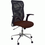 CHAISE MINAYA SIMILICUIR - BRUN - PIQUERAS Y CRESPO