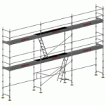 ECHAFAUDAGE FAÇADIER DUO 45 LOT 60 M2