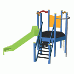 JEU 1 TOUR ALU FIXATION PLATINES - MANUTAN COLLECTIVITÉS