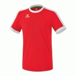 MAILLOT DE FOOT - ERIMA - RETRO STAR ROUGE/BLANC