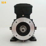 MOTEUR ÉLECTRIQUE 220V 0,55 KW 3000 TR/MIN DOUBLE CONDENSATEUR  - ML7122B34 BRIDE B34