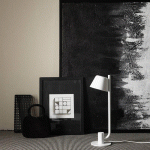 PRANDINA BIMA T1 LAMPE À POSER LED USB, BLANCHE