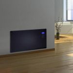 RADIATEUR ÉLECTRIQUE DÉCORATIF ÉCRAN TACTILE LED INTÉGRÉ - CHEMIN'ARTE