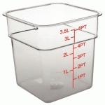 RÉCIPIENT DE STOCKAGE VOGUE CARRÉ 3,5 LITRES