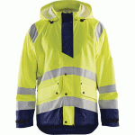 VESTE DE PLUIE HAUTE VISIBILITÉ NIVEAU 1 TAILLE XXL - MANUTAN COLLECTIVITÉS