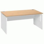 BUREAU DROIT INEO CHÊNE CLAIR L 120 CM