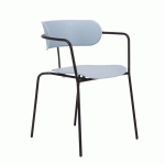 CHAISES BISTRO - PIED NOIR / ASSISE BLEUE - PAPERFLOW
