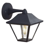 LAMPE MURALE ALU DIMMABLE LANTERNE EXTÉRIEURE DE JARDIN LAMPE TÉLÉCOMMANDE DANS UN ENSEMBLE COMPRENANT DES AMPOULES LED RVB