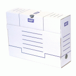 LE LOT DE 25 BOÎTES FAST ARCHIVES BLANC DOS 10 CM - MANUTAN COLLECTIVITÉS