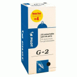 PACK DE 16 STYLOS ROLLER PILOT G2 NOIR+ 4 OFFERTS