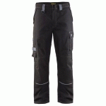 PANTALON RETARDANT-FLAMME NOIR/GRIS TAILLE 48L - BLAKLADER